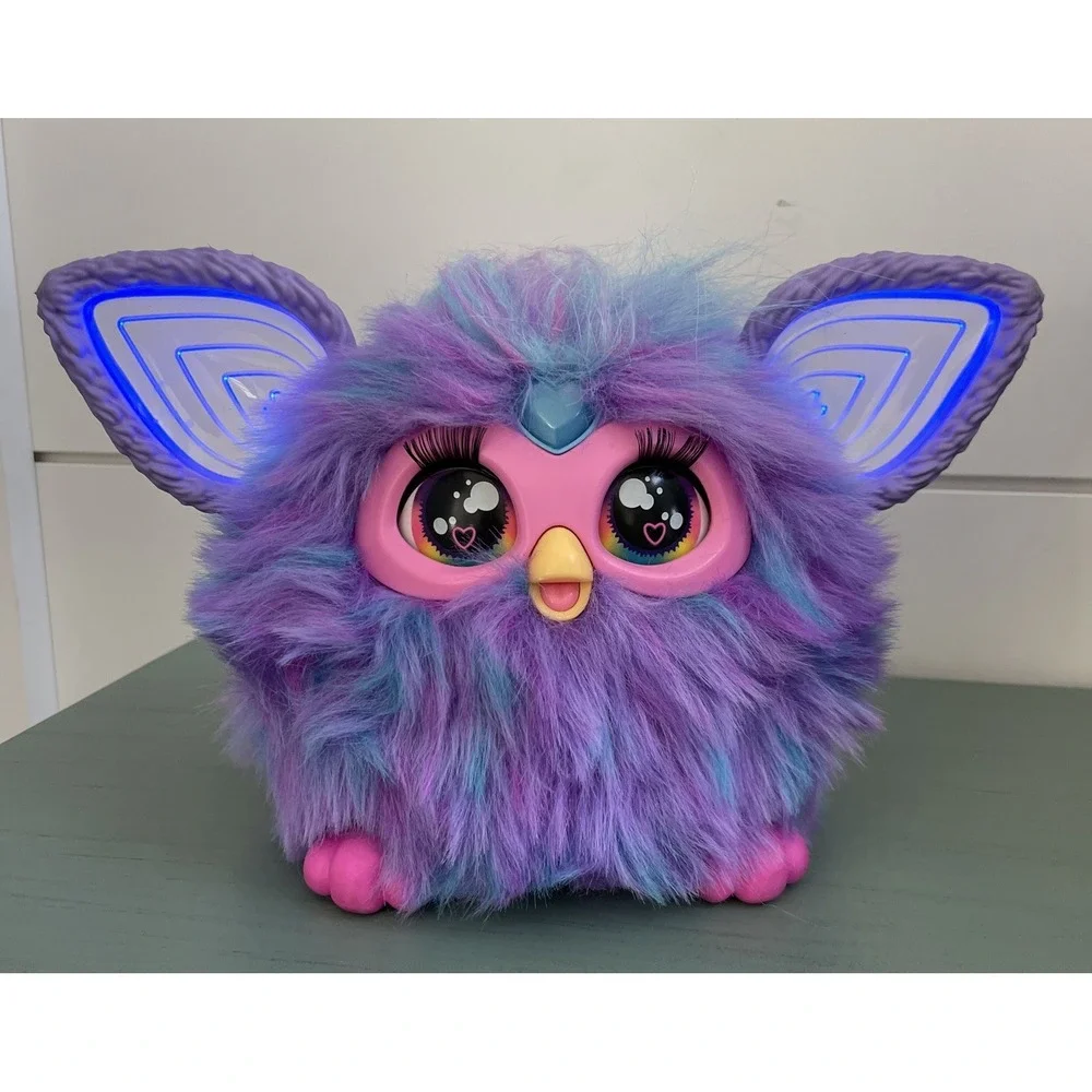Hasbro Furby Purple‎ Interactive Plush Toy 2023 Voice Activated F6743 Tested
